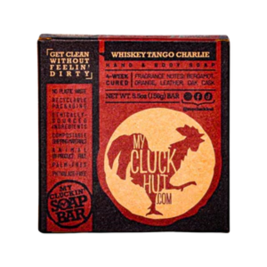 My Cluck Hut Whiskey Tango Charlie Soap Bar