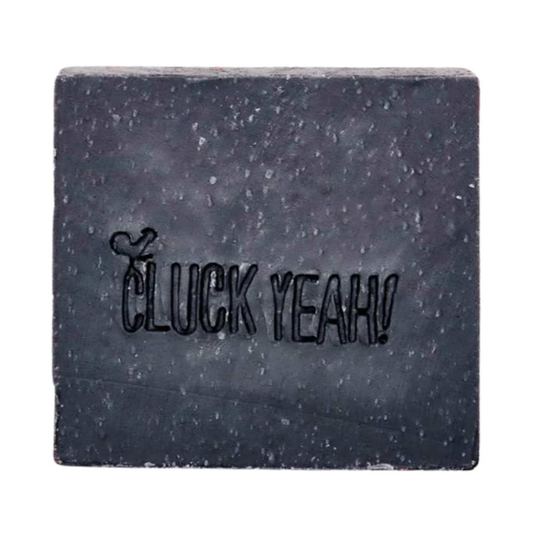 My Cluck Hut Unscented Activated Charcoal Soap Bar